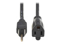 Eaton Tripp Lite P022-003-13A Power Extension Cord, NEMA 5-15P to NEMA 5-15R - 13A, 120V, 16 AWG, 3 ft. (0.9 m), Black