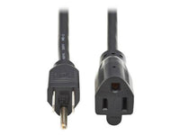 Eaton Tripp Lite P022-006-13A Power Extension Cord, NEMA 5-15P to NEMA 5-15R - 13A, 120V, 16 AWG, 6 ft. (1.8 m), Black