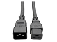 Eaton Tripp Lite P036-006-2C19 Power Extension Cord/Splitter, 2 x C19 to C20 Y Splitter - Heavy-Duty, 20A, 250V, 12 AWG, 6 ft. (1.83 m)