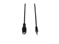 Eaton Tripp Lite P311-006 3.5mm Mini Stereo Audio Extension Cable for Speakers and Headphones (M/F), 6 ft. (1.83 m)