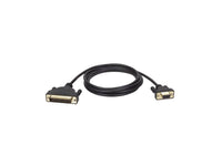 Eaton Tripp Lite P404-006 AT Serial Modem Gold Cable (DB25 to DB9 M/F), 6 ft. (1.83 m)