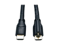 Eaton Tripp Lite P569-015-LOCK High Speed HDMI Cable with Ethernet and Locking Connector, UHD 4K, 24AWG (M/M), 15 ft. (4.57 m)