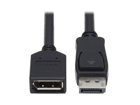 Eaton Tripp Lite P579-010 DisplayPort Extension Cable with Latch, 4K @ 60 Hz, HDCP 2.2 (M/F),10 ft. (3.05 m)
