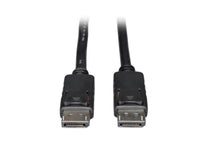 Eaton Tripp Lite P580-001 DisplayPort Cable with Latching Connectors, 4K 60 Hz (M/M), Black, 1 ft. (0.31 m)