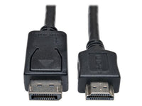 Eaton Tripp Lite P582-006 DisplayPort to HDMI Adapter Cable (M/M), 6 ft. (1.8 m), TAA
