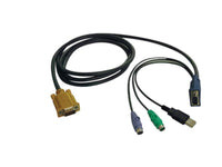Eaton Tripp Lite P778-015 USB/PS2 Combo Cable for NetDirector KVM Switches B020-U08/U16 and KVM B022-U16, 15 ft. (4.57 m)