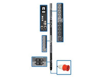 Eaton PDU3XEVSR6G32B 23kW 220-240V 3PH Switched PDU - LX Interface, Gigabit, 30 Outlets, IEC 309 32A Red 380-415V Input, LCD