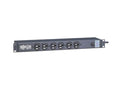 Eaton Tripp Lite RS-0615-F 1U Rack-Mount Network Server Power Strip, 120V, 15A, 6-Outlet (Front-Facing), 15 ft. (4.57 m) Cord