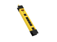 Eaton Tripp Lite TLM609SA Protect It 6-Outlet Industrial Safety Surge Protector, 9 ft. Cord, 1500 Joules, Cord Wrap, Hang Holes