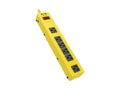 Eaton Tripp Lite TLM626NS Power It 6-Outlet Safety Power Strip, 6 ft. (1.83 m) Cord / Clip, Safety Covers