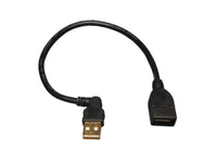 Eaton Tripp Lite U005-10I USB Extension Cable (USB-A Right-Angle M to USB-A F), 10-in. (25.4 cm)