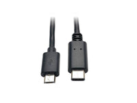 Eaton Tripp Lite U040-006-MICRO USB Micro-B to USB-C Cable - USB 2.0, (M/M), 6 ft. (1.83 m)