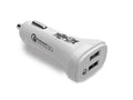 Eaton Tripp Lite U280-C02-S-QC3U Dual-Port USB Car Charger, Quick Charge - Dual USB-A 3.0, UL 2089 Certified