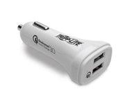 Eaton Tripp Lite U280-C02-S-QC3U Dual-Port USB Car Charger, Quick Charge - Dual USB-A 3.0, UL 2089 Certified