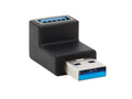Eaton Tripp Lite U324-000-UP USB 3.0 SuperSpeed Adapter - USB-A to USB-A, M/F, Up Angle, Black