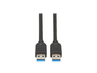 Eaton Tripp Lite U325-015 USB 3.0 SuperSpeed A to A Cable for USB 3.0 All-in-One Keystone/Panel Mount Couplers (M/M)