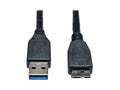Eaton Tripp Lite U326-006-BK USB 3.0 SuperSpeed Device Cable (A to Micro-B M/M) Black, 6 ft. (1.83 m)