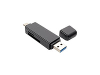 Eaton Tripp Lite U452-000-SD-A USB-C Memory Card Reader, 2-in-1 USB-A/USB-C, USB 3.1 Gen 1