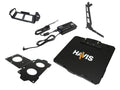Getac K120 (Laptop) - Havis, PKG-DS-GTC-1002-3-BW, Vehicle Dock with Tri Pass-through, with Bracket (include 120W bare wire vehicle adapter) (543314200054)