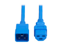 Eaton Tripp Lite P035-006-ABL Power Cord C20 to C21 Heavy-Duty 20A 250V 12 AWG 6 ft. (1.8 m) Blue