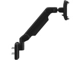 Humanscale M21NTNHBDTB M2.1 Monitor Arm with Hardwall Mount, Dynamic Link, Black with Black Trim