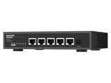 QNAP QSW-3205-5T-US Desktop QSW-3205-5T-US, Unmanaged Switch, 5 10BASE-T 5-speed auto negotiation (10G/5G/2.5G/1G/100M) port