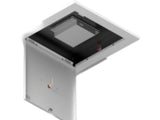 Oberon 1047-3100-T Locking Suspended Ceiling Tile Access Point Enclosure for GE HealthCare ApexPro FH Access Point, Tegu