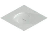 Oberon 1047-ARAP635-600MM Locking Suspended Ceiling Tile Access Point Enclosure, 3INH x 18.5INW x 18.5IND (76 mm x 470 mm x 470 mm) Back Box, HPE Aruba AP-635 Door, Metric