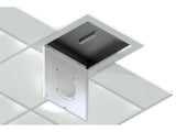 Oberon 1047-DOME Locking Suspended Ceiling Tile Access Point Enclosure, 3INH x 18.5INW x 18.5IND (76 mm x 470 mm x 470 m