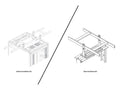 Chatsworth 10506-708 Cable Runway Elevation Kit For Racks; 10IN - 12IN High, Quantity Per Package; 1 Pair; Black, 1.5IN (38 mm) W x 1.3IN (33 mm) D x 14.7IN (374 mm)