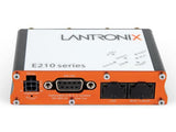 Lantronix E214G002S Router - E214 - Wireless - RS232, 10/100Base-Ethernet - MIPS32 24KEc CPU - 128MB RAM - 32MB Flash - Power Supply - 8-32VDC - One Year Limited Warranty