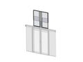 Chatsworth 14625-701 Elevate™ Adjustable Containment Solution End of Row Panel