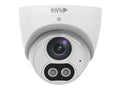 InVid VIS-P4TXIR28NH-2WAY 4 Megapixel Starlight IP Plug & Play, Outdoor Turret, Fixed Lens, IR or White Light, WDR, Built-in Mic + Speaker, SD Card Slot, PoE/12VDC