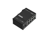 Teltonika TSW040000000 TSW040 PoE+ Switch 8 10/100 ports, 2-pin Power Input, Integrated DIN Rail, Wide Voltage Range