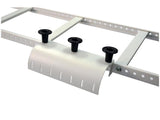 Chatsworth 14305-700 Tool-less Stringer Radius Drop, Large; 10.5IN W (268 mm), Black