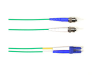 Black Box FOCMPSM-020M-STLC-GN SM FO PC Duplx, Plenum, GN, STLC