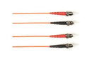 Black Box FOLZHSM-005M-STST-OR SM FO Patch Cable Duplx, Lszh, OR, STST