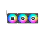 Thermaltake CL-F192-PL12SW-A CT120 EX Reverse ARGB Sync PC Cooling Fan (3-Fan Pack) - Black