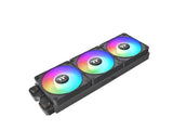 Thermaltake CL-F192-PL12SW-A CT120 EX Reverse ARGB Sync PC Cooling Fan (3-Fan Pack) - Black