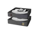 Thermaltake CL-F192-PL12SW-A CT120 EX Reverse ARGB Sync PC Cooling Fan (3-Fan Pack) - Black