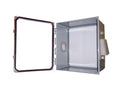 Ventev 358336 18x16x10 Vent Enc. Clr Dr/Latch.