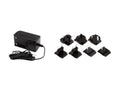Lantronix PSU-0079 12VDC 1.5A Standard Temperature PSU w7 Interchangeable Plugs without DC connector fitted (+/-2KV) - Service and Support Type: 1 Year Warranty