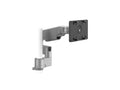Humanscale X8NM0NDSCTKNP M/Flex for M8.1 Monitor Arms, No Post, 4in Straight/Dynamic Link, Silver with Gray Trim