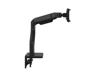 Humanscale M81BTBC M8.1 Single Monitor Arm, Angled/Dynamic Links, 100x100mm VESA