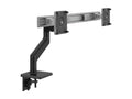 Humanscale M82BSBD M8.1 Dual Monitor Arm, Crossbar, Angled/Dynamic Links, Grey 100x100mm VESA