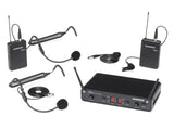 Samson SWC288PRES-H Concert 288 Presentation System - Wireless - includes two CB288 beltpack transmitters