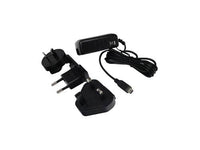 Lantronix ACC-520-0203-00 Replacement Power Supply, 100-240VAC, 50-60Hz, 5VDC 2A, Mini USB-B Right Angle Connector, 4 Regional Adapters, Efficiency Level VI