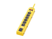 Eaton Tripp Lite TLM704SA 7-Outlet Industrial Safety Surge Protector - 4 ft. Cord, 450 Joules, Metal Housing