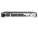 QNAP TVR-AI200-16CH-16P-US 16-Channel PoE+ Network Smart NVR, 16 PoE+ ports, supports local display via HDMI and remote monitoring