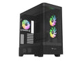 Thermaltake CA-11G-00M1WN-00 View 290 TG ARGB Mid Tower Computer Chassis - Black